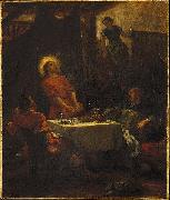 Eugene Delacroix Disciples at Emmaus Spain oil painting artist